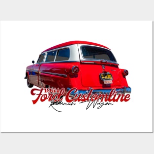 1954 Ford Customline Ranch Wagon Posters and Art